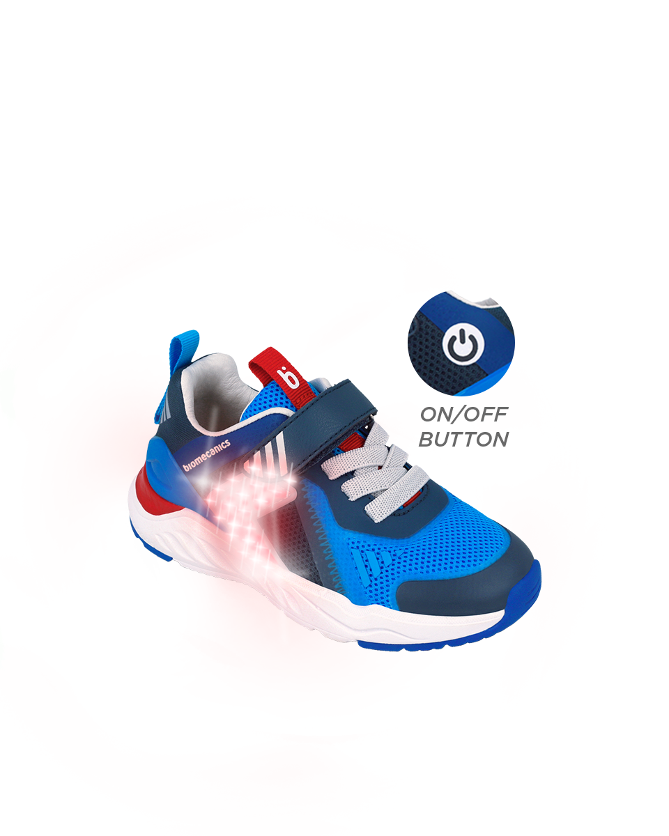 Biomecanics trainer 262274 navy trainer lights - Kirbys Footwear Ltd