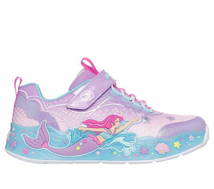 Skechers Mermaid dreams - lavender lights - Kirbys Footwear Ltd