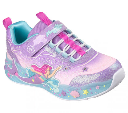 Skechers Mermaid dreams - lavender lights - Kirbys Footwear Ltd