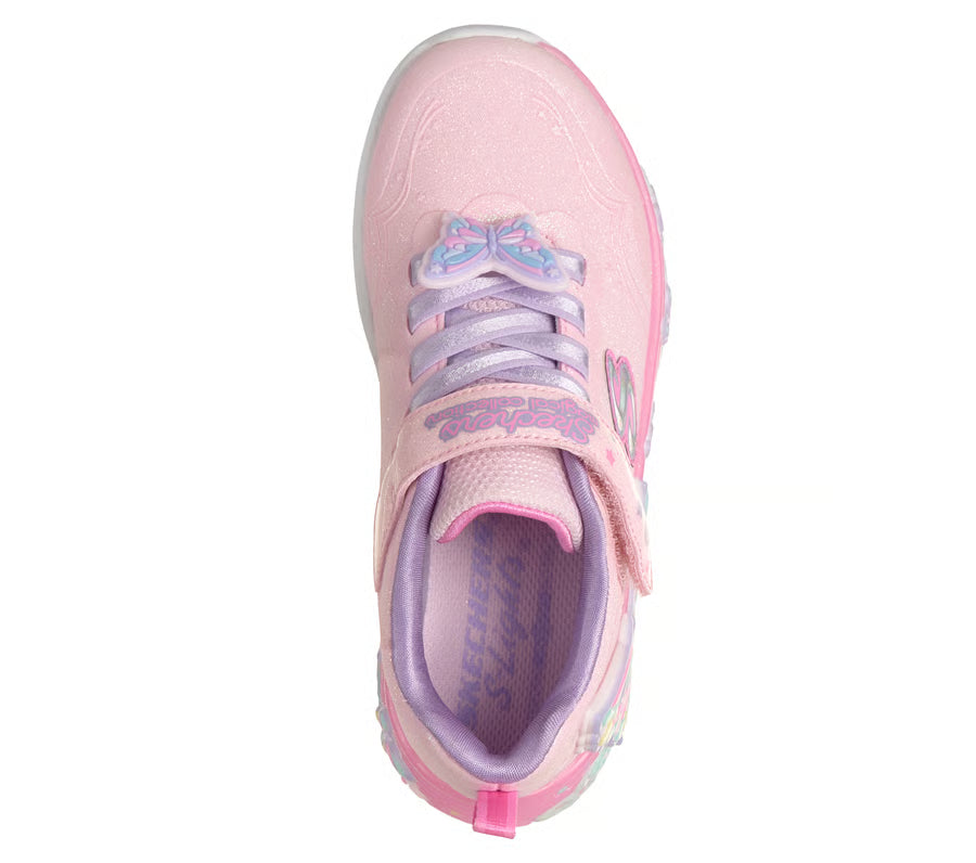 Skechers butterfly bliss - Pink lights - Kirbys Footwear Ltd