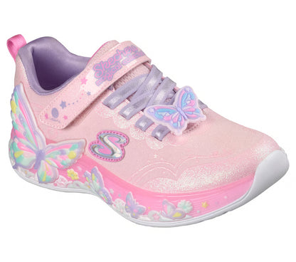 Skechers butterfly bliss - Pink lights - Kirbys Footwear Ltd
