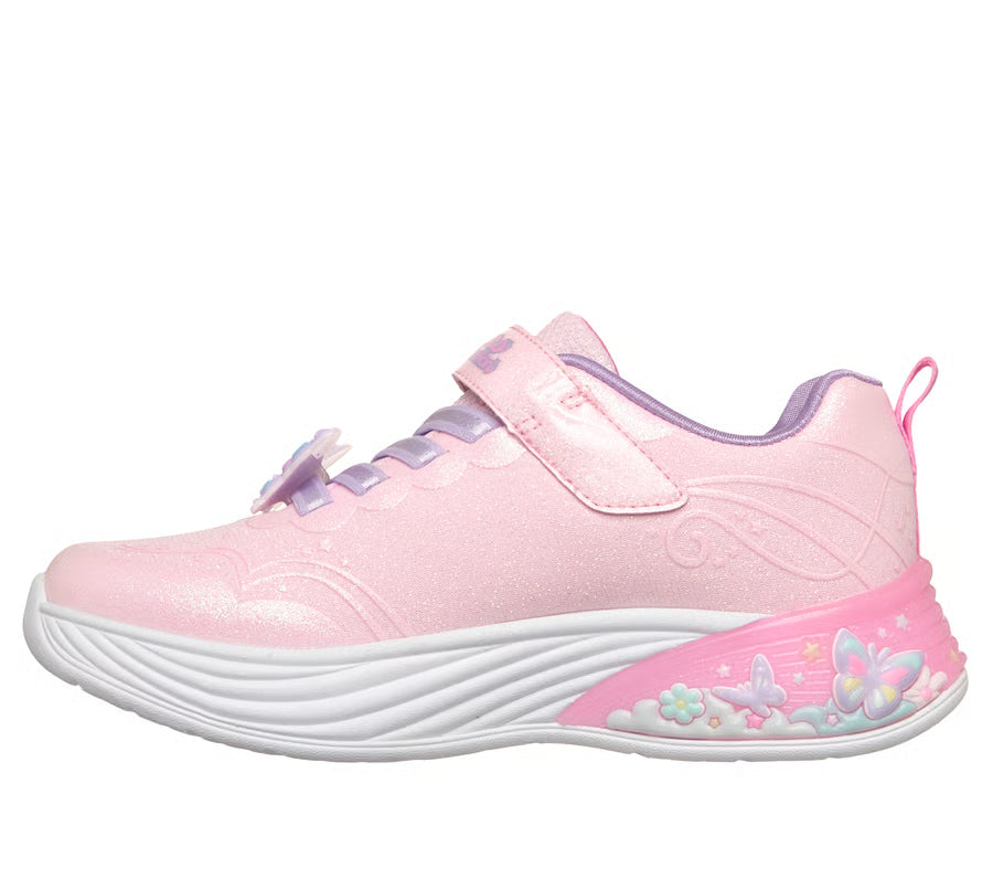 Skechers butterfly bliss - Pink lights - Kirbys Footwear Ltd