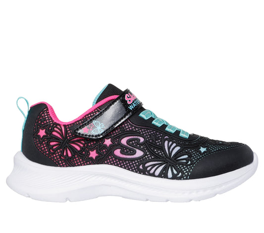 Skechers Jumpsters 2.0 - waterproof - butterfly flush - black pink