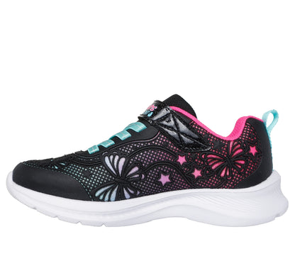Skechers Jumpsters 2.0 - waterproof - butterfly flush - black pink