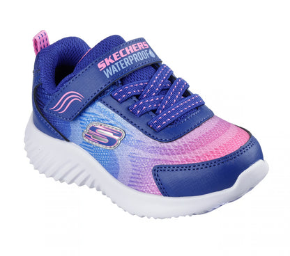 Skechers bounder waterproof - navy lilac