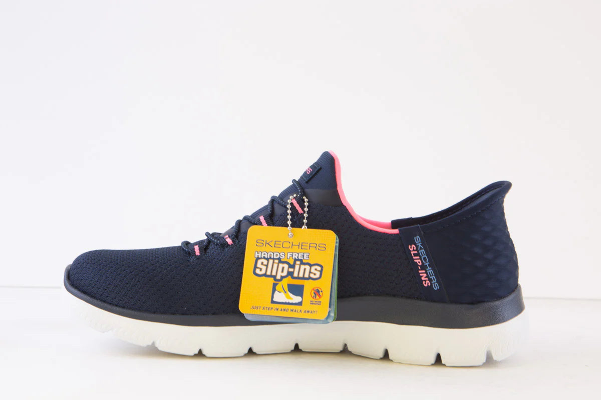 Skechers Summits Slip-in - Diamond dream navy pink