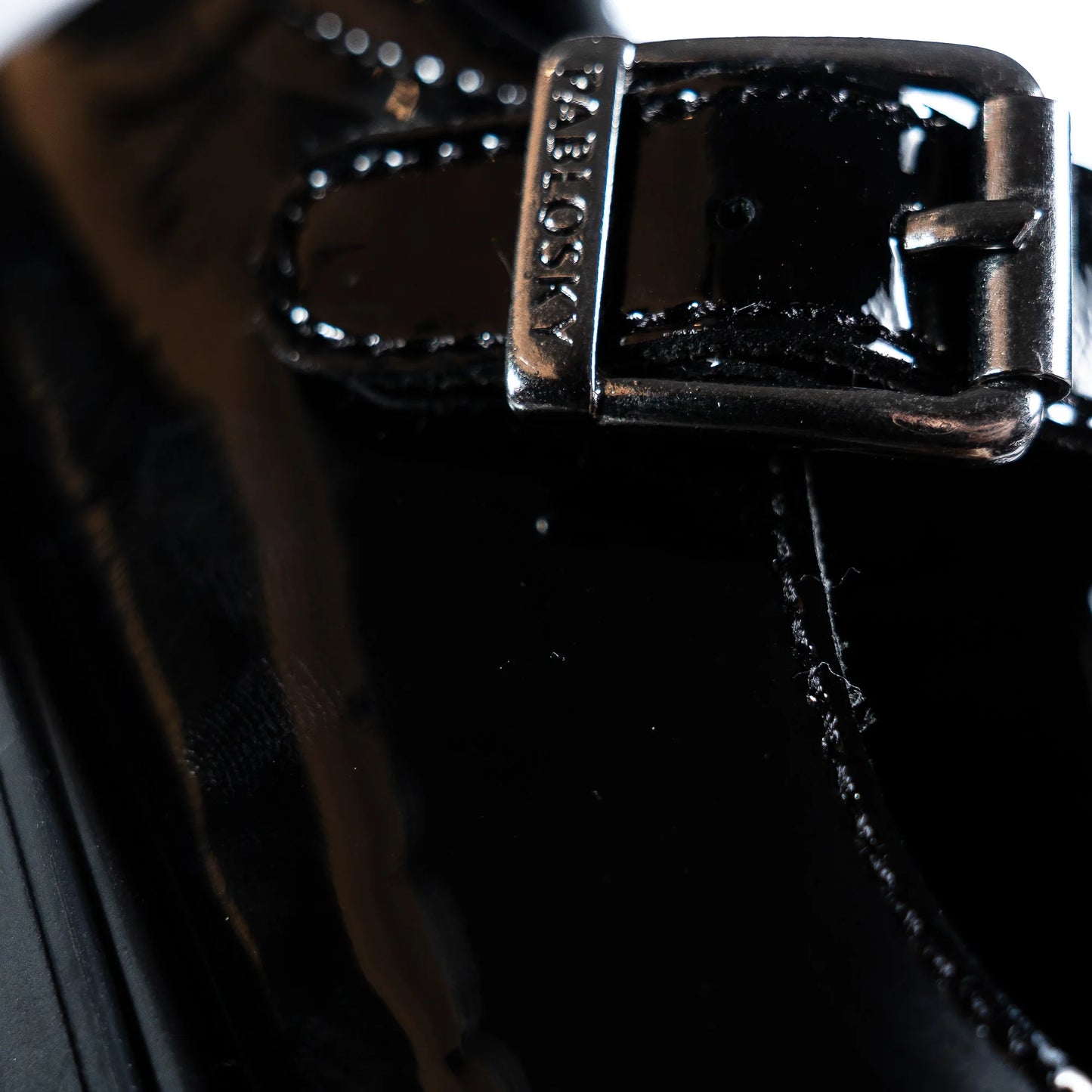 Pablosky strap 360119 black patent
