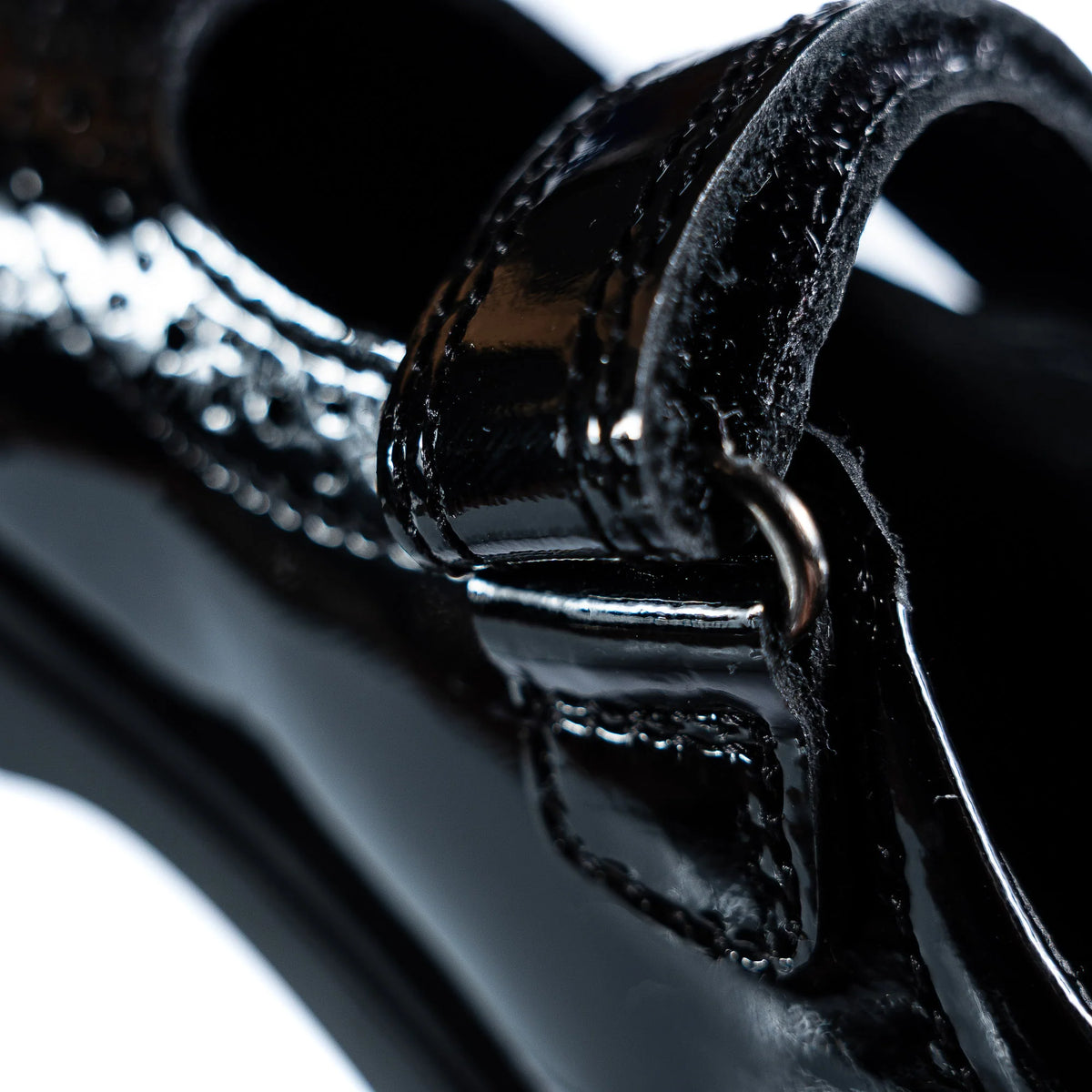 Pablosky strap 360219 black patent - Kirbys Footwear Ltd