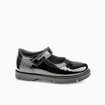 Pablosky strap 360219 black patent - Kirbys Footwear Ltd