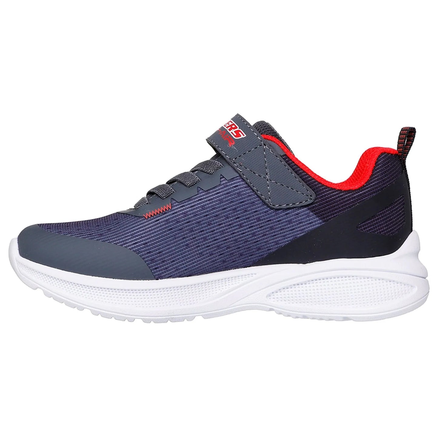 Skechers Microspec advance charcoal lights - Kirbys Footwear Ltd