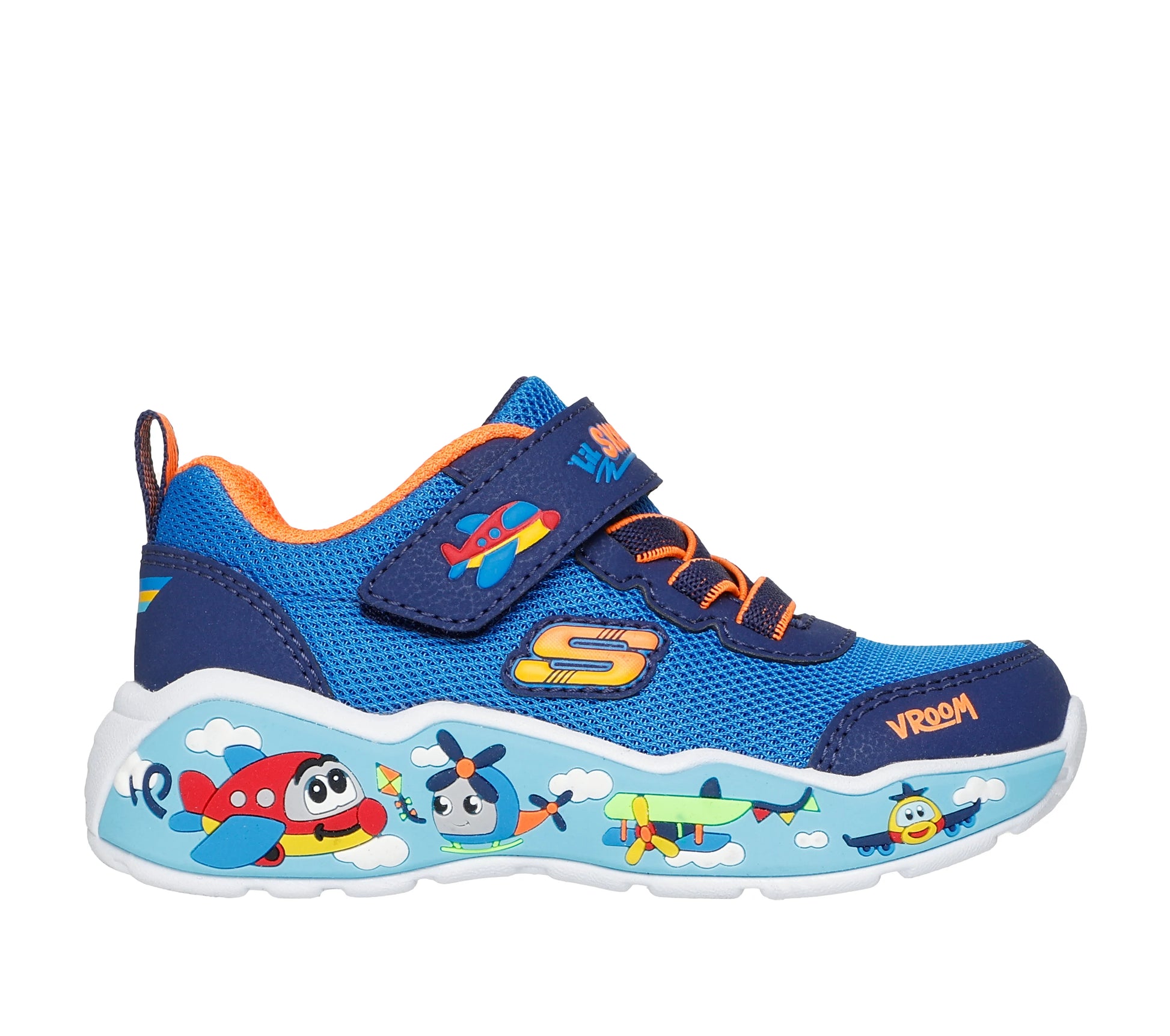 Skechers Play scene blue - Kirbys Footwear Ltd