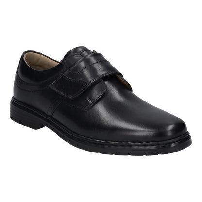 Josef Seibel Alastair 16 velcro - black leather