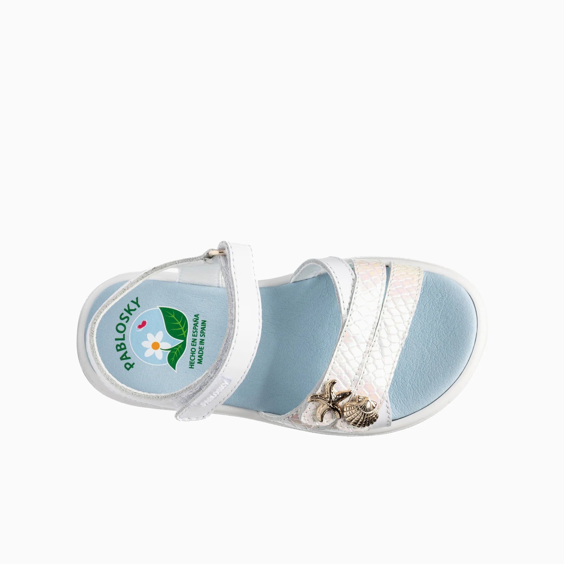 Pablosky sandal white - 449200 - Kirbys Footwear Ltd