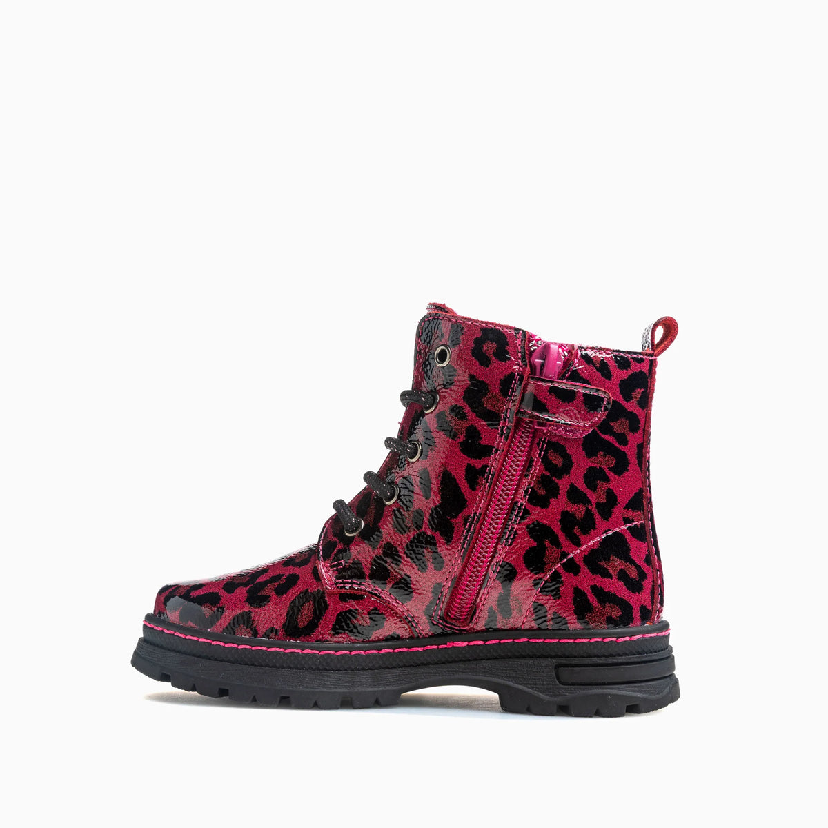 Pablosky boot - burgundy patent - 453679 - Kirbys Footwear Ltd