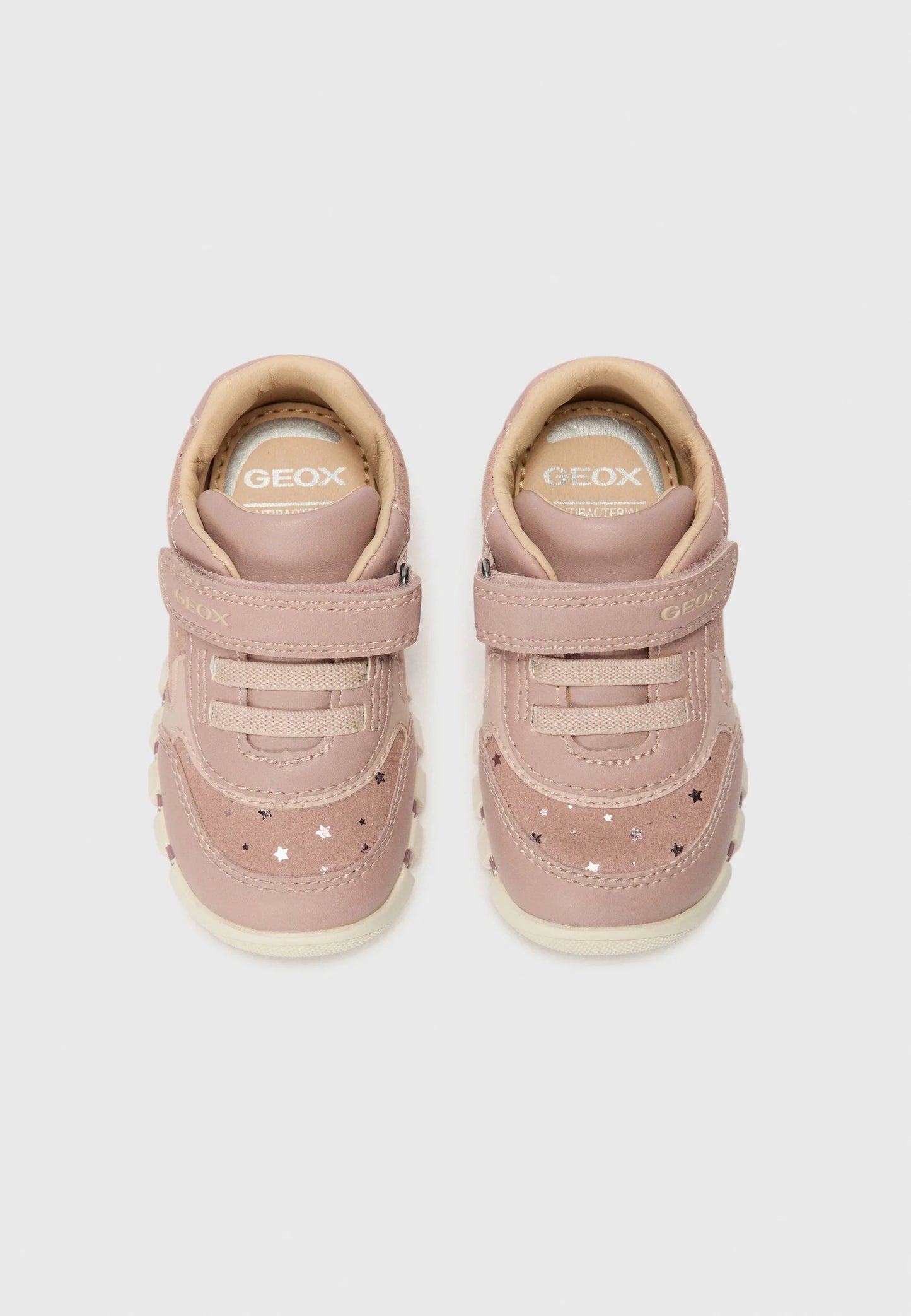 Geox Iupidoo velcro pink - Kirbys Footwear Ltd
