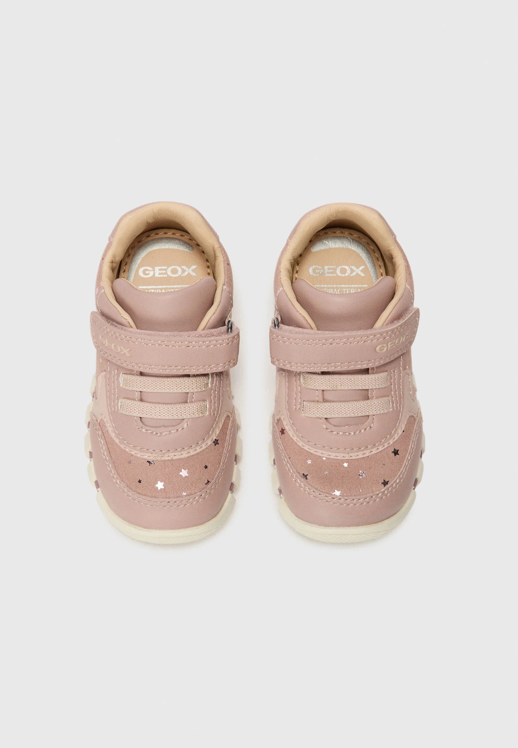 Geox Iupidoo velcro pink - Kirbys Footwear Ltd