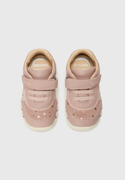 Geox Iupidoo velcro pink - Kirbys Footwear Ltd