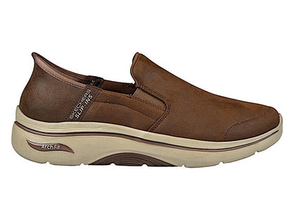Skechers mens Arch Fit 2.0 Go walk - brown