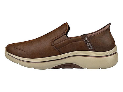 Skechers mens Arch Fit 2.0 Go walk - brown