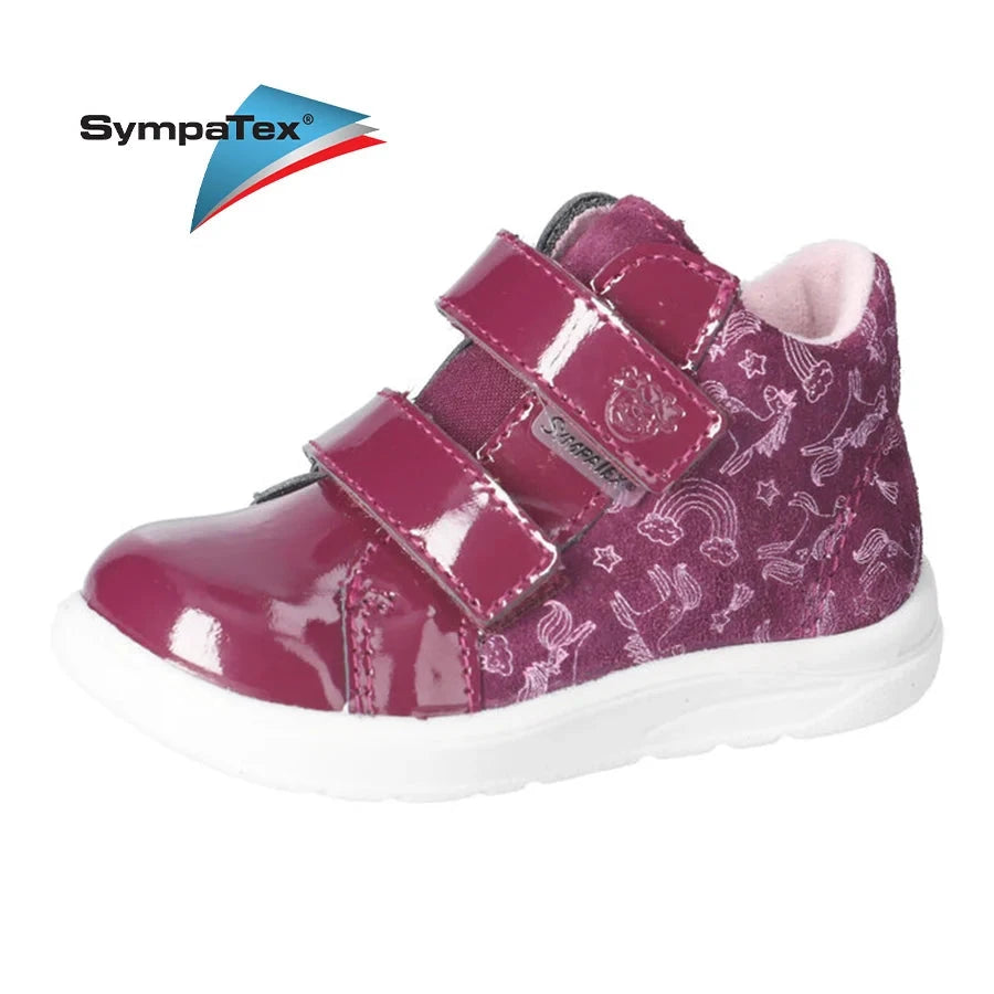 Ricosta Laury boot wine velcro waterproof
