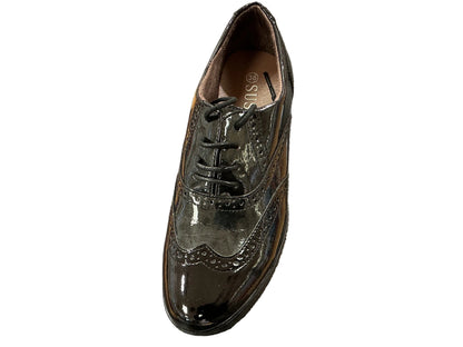 Susst black patent shoe - Kirbys Footwear Ltd