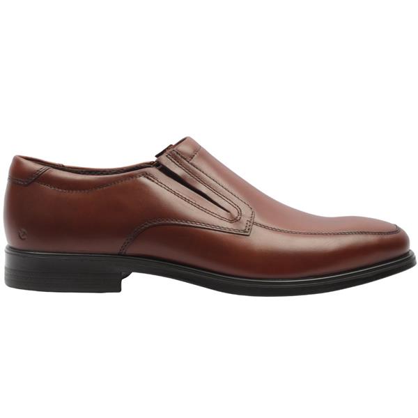 Ecco Melbourne - tan leather slip-on