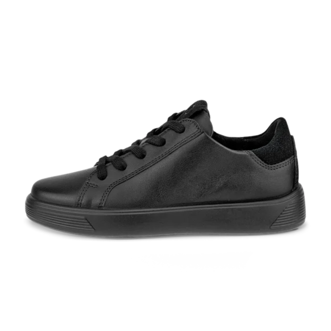 Ecco Street black lace zip Kirbys Footwear Ltd