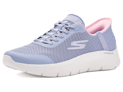 Skechers Slip in - Go walk flex - grand entry - periwinkle - Kirbys Footwear Ltd