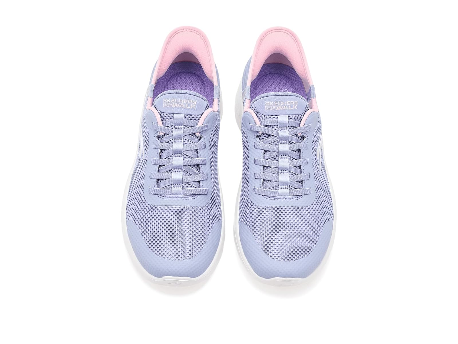 Skechers Slip in - Go walk flex - grand entry - periwinkle - Kirbys Footwear Ltd