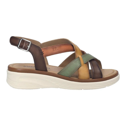 JOSEF SEIBEL Sevran 07 - green  sandal - Kirbys Footwear Ltd