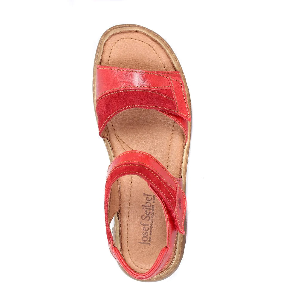 Josef Seibel Debra 19 red sandal
