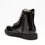 Lelli Kelly Harper boot black patent - side zip