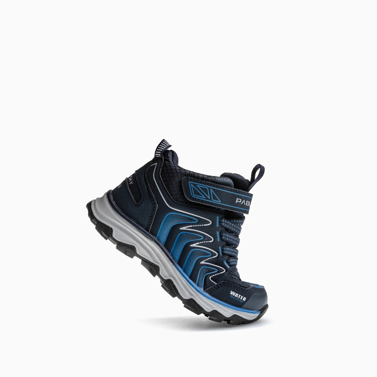 Pablosky Boot 978920 navy waterproof – angle view