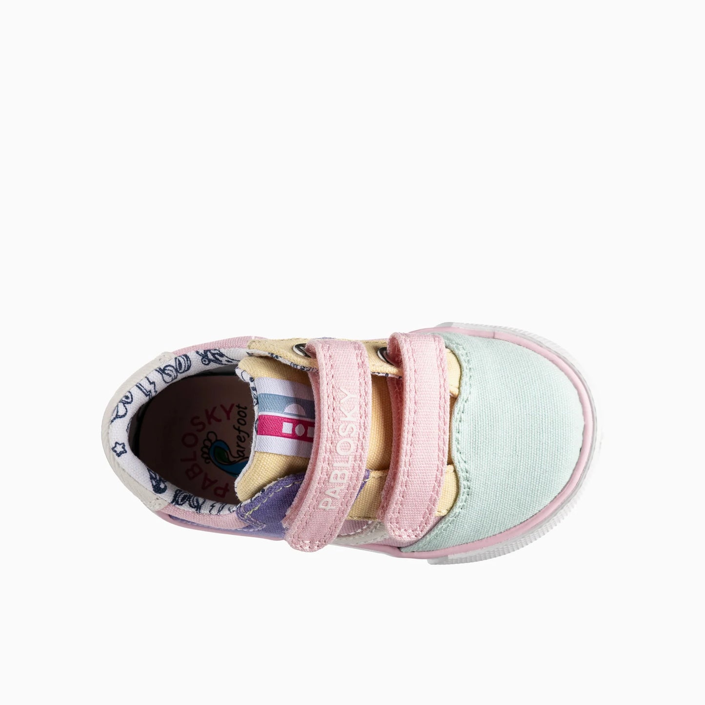 Pablosky canvas - 984670- multi - Kirbys Footwear Ltd
