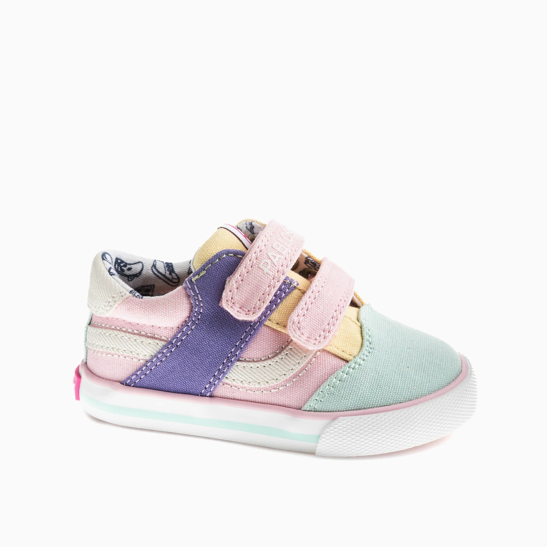 Pablosky canvas - 984670- multi - Kirbys Footwear Ltd