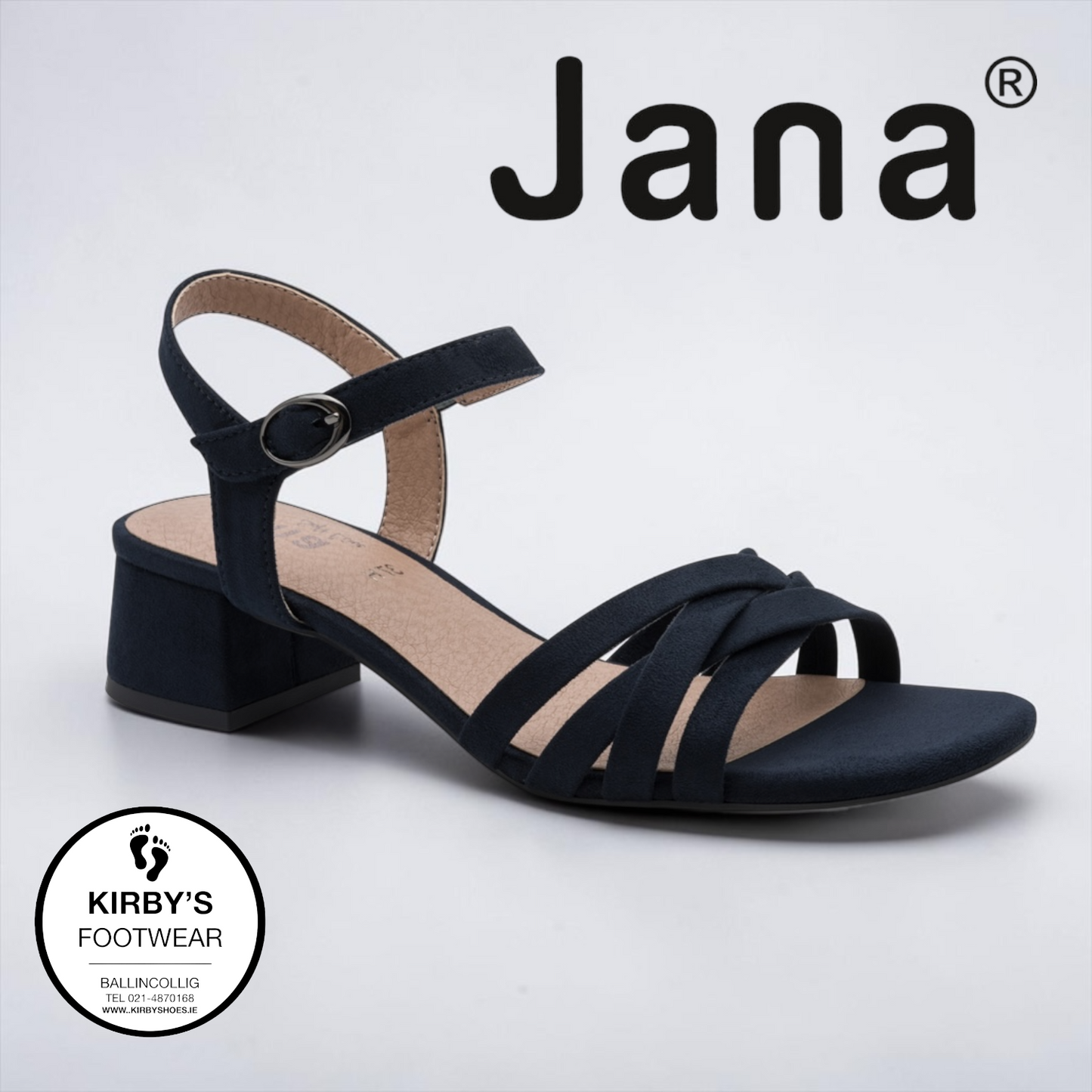 Jana sandal - 28280 - navy - Kirbys Footwear Ltd