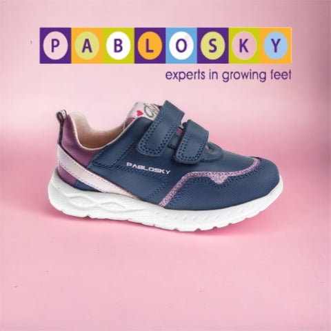 Pablosky trainer navy pink 299230