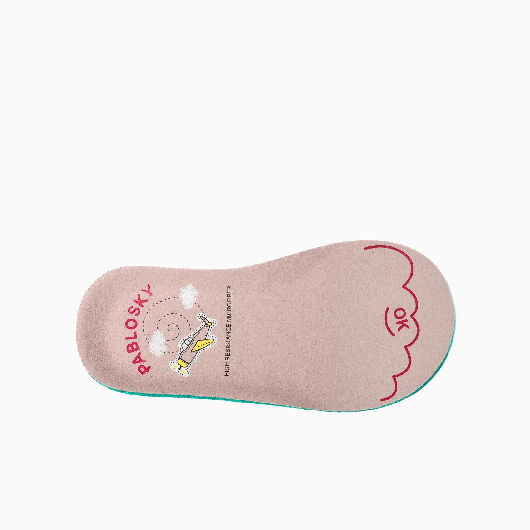 Pablosky leather velcro pink 064870 - Kirbys Footwear Ltd