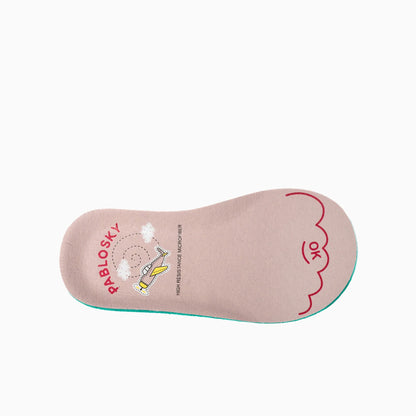 Pablosky leather velcro pink 064870 - Kirbys Footwear Ltd