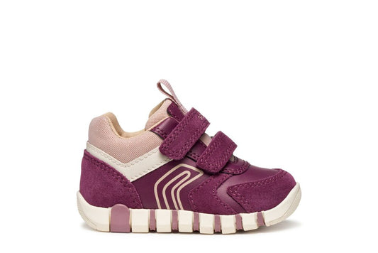 Geox Iupidoo velcro purple rose