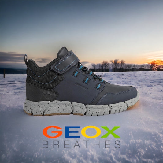 Geox Flexyper navy boot waterproof (lightweight) - Kirbys Footwear Ltd