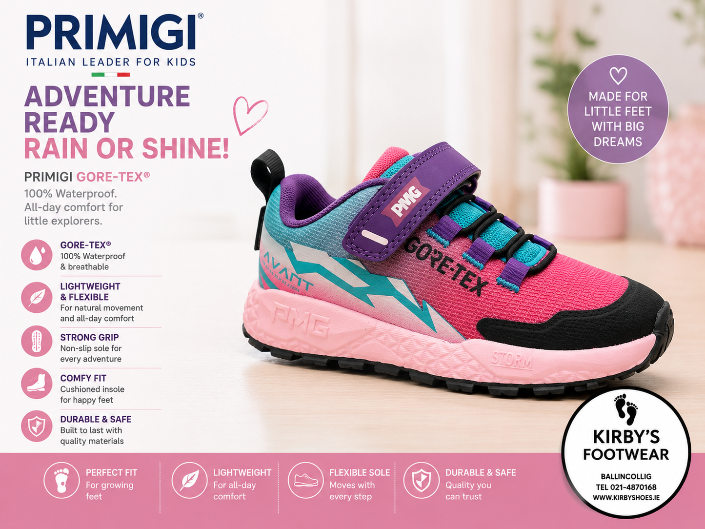 Primigi goretex trainer Multicolour waterproof