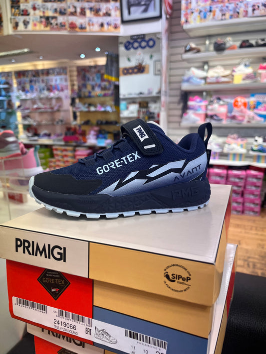 Primigi goretex trainer navy blue -  waterproof - Kirbys Footwear Ltd