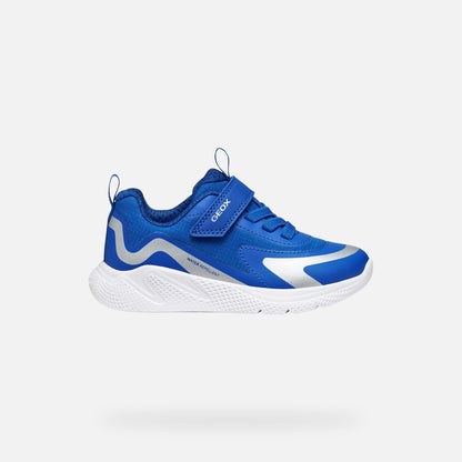 Geox Sprintye runner waterproof blue - Kirbys Footwear Ltd