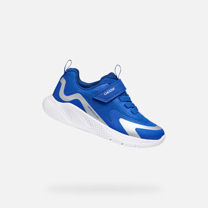 Geox Sprintye runner waterproof blue - Kirbys Footwear Ltd