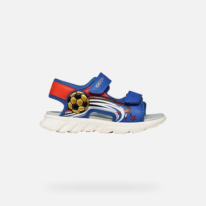 Geox Airadyum football sandal - navy - Kirbys Footwear Ltd