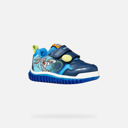 Geox Bugs Bunny  trainers lights lightyloo - Kirbys Footwear Ltd