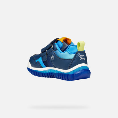 Geox Bugs Bunny  trainers lights lightyloo - Kirbys Footwear Ltd