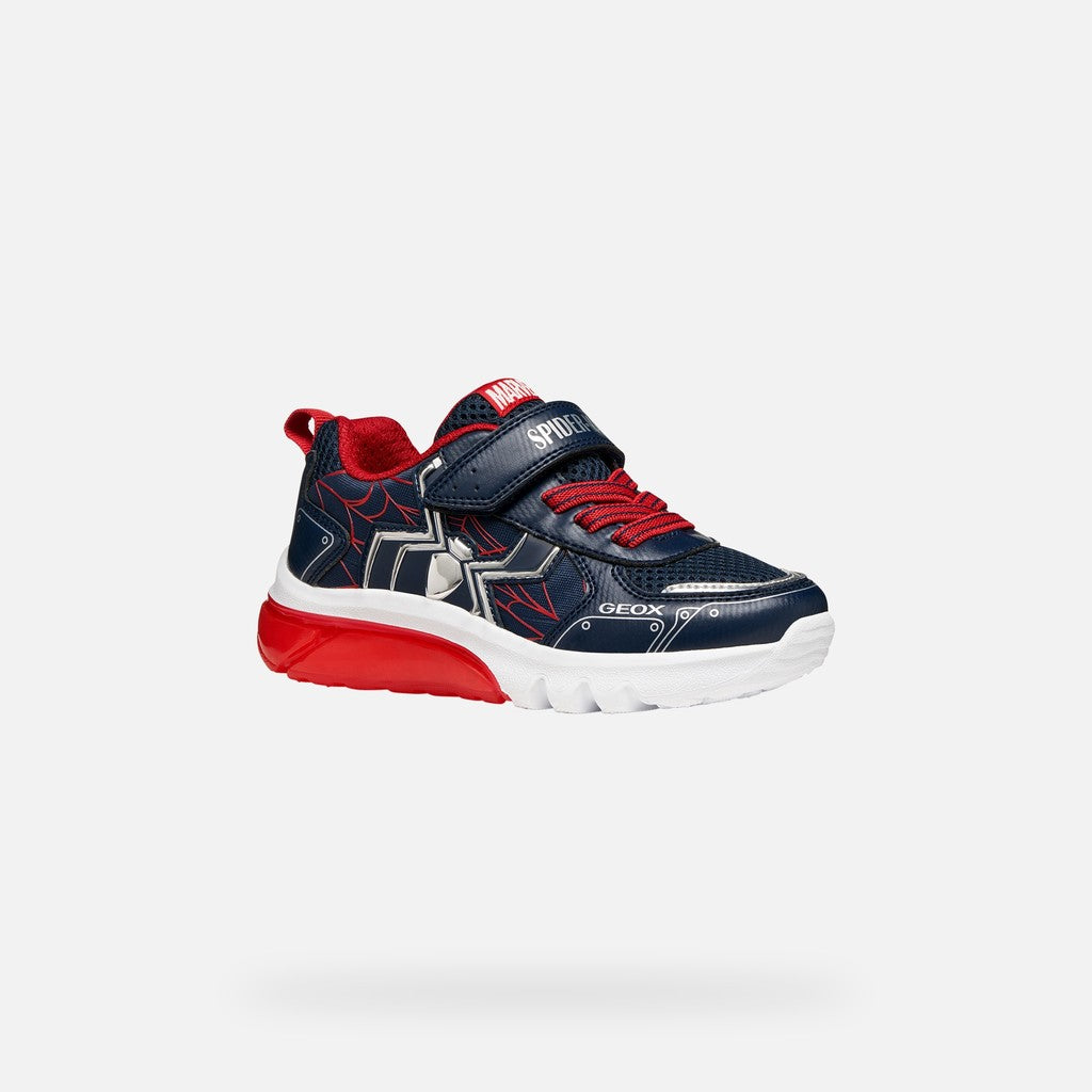 Geox Spiderman Ciberdron lights - Kirbys Footwear Ltd