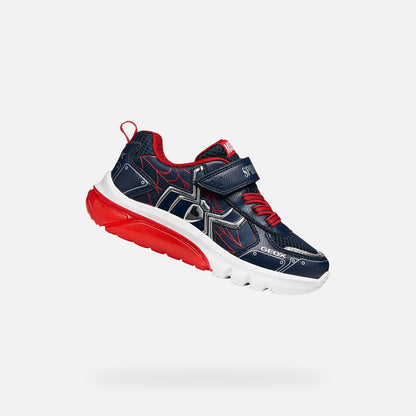 Geox Spiderman Ciberdron lights - Kirbys Footwear Ltd
